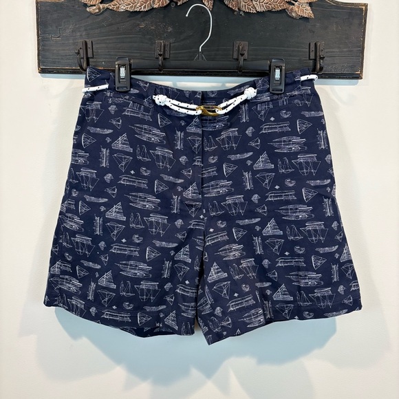 NWT Ralph Lauren Nautical Boat Rope Belt Shorts Size 14 - Picture 1 of 8